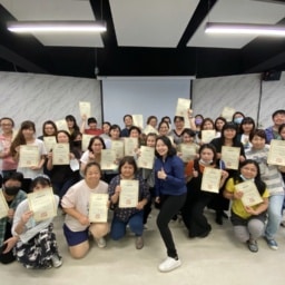 110年3月28日 0-3歲感覺統合-台中場 課後合照
