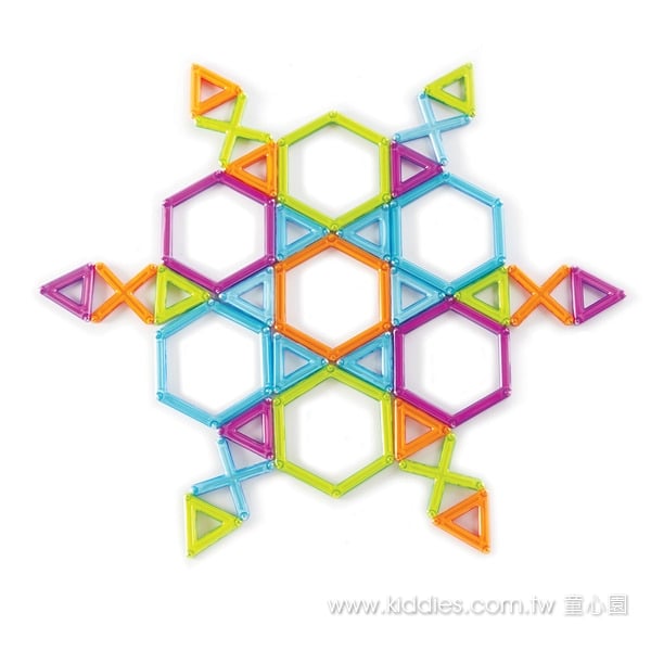 Guidecraft 磁力空心積木-100件:圖片 6