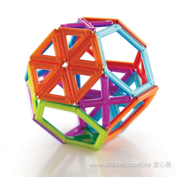 Guidecraft 磁力空心積木-100件:圖片 5