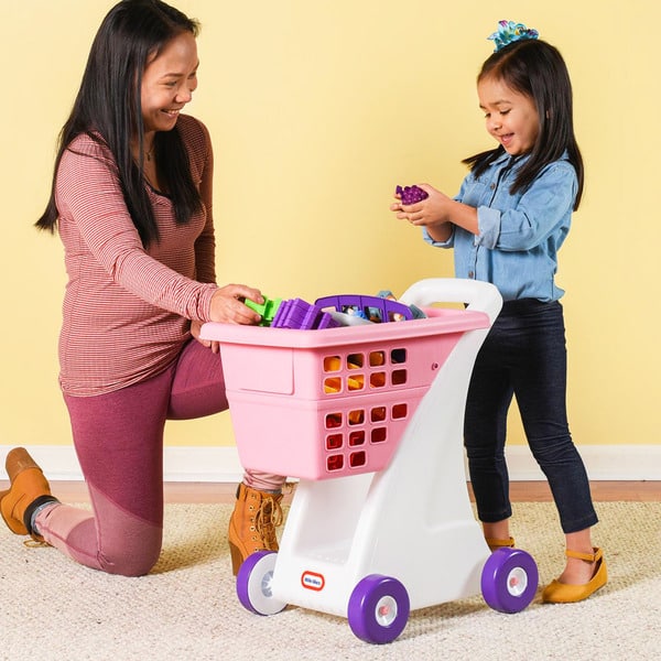 Little Tikes 兒童購物車-粉
