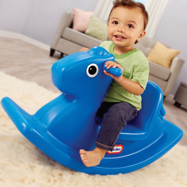 Little Tikes 飛天搖搖馬-藍