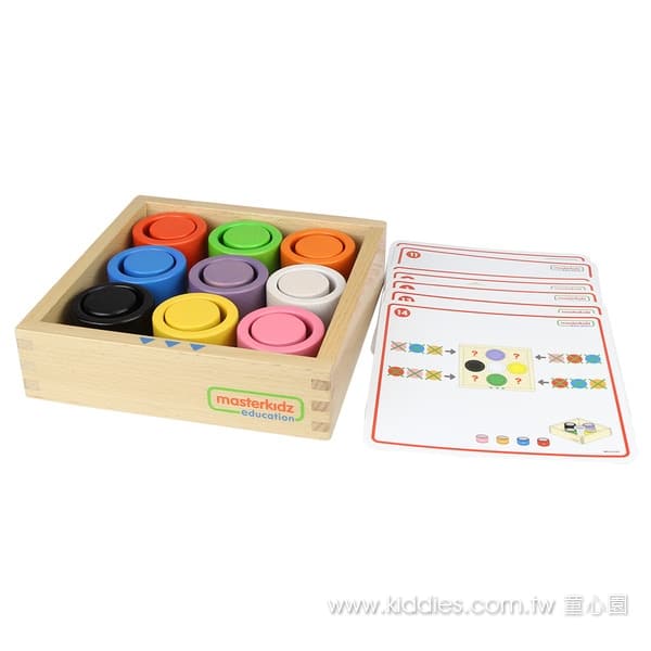 Masterkidz 顏色形狀對對碰-圓形