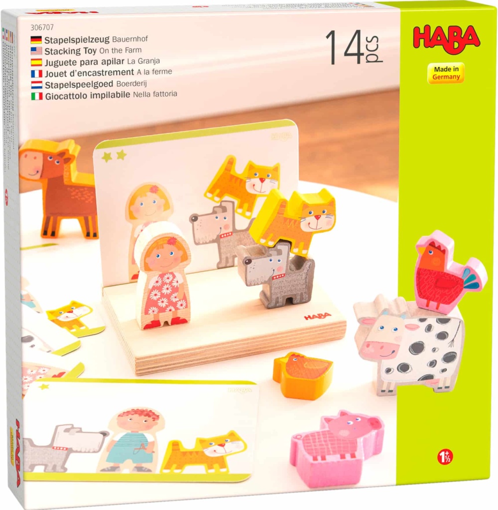 HABA 堆疊遊戲-農場好朋友